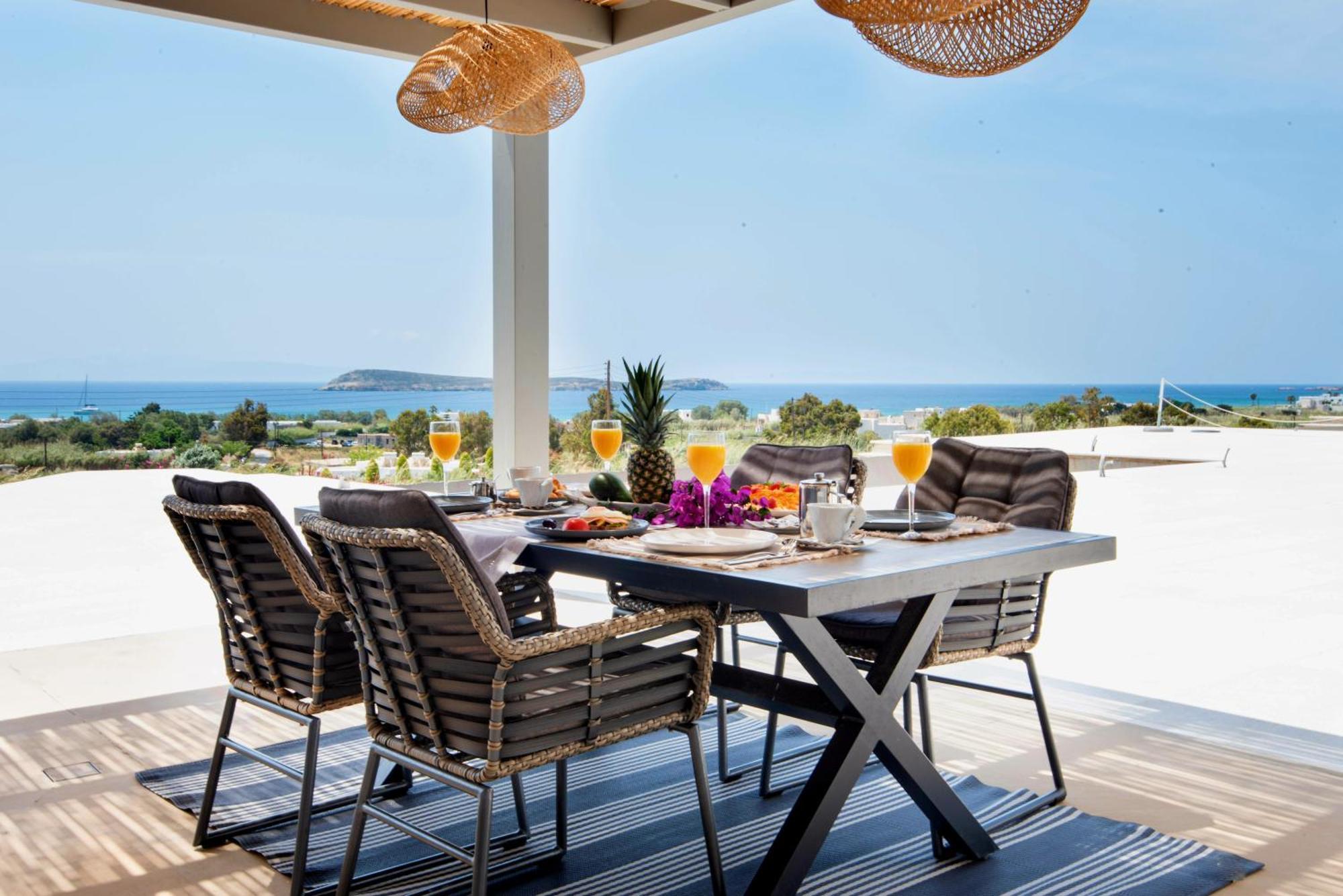 Golden Bay Luxury Villas And Suites Chrisi Akti  Exterior foto