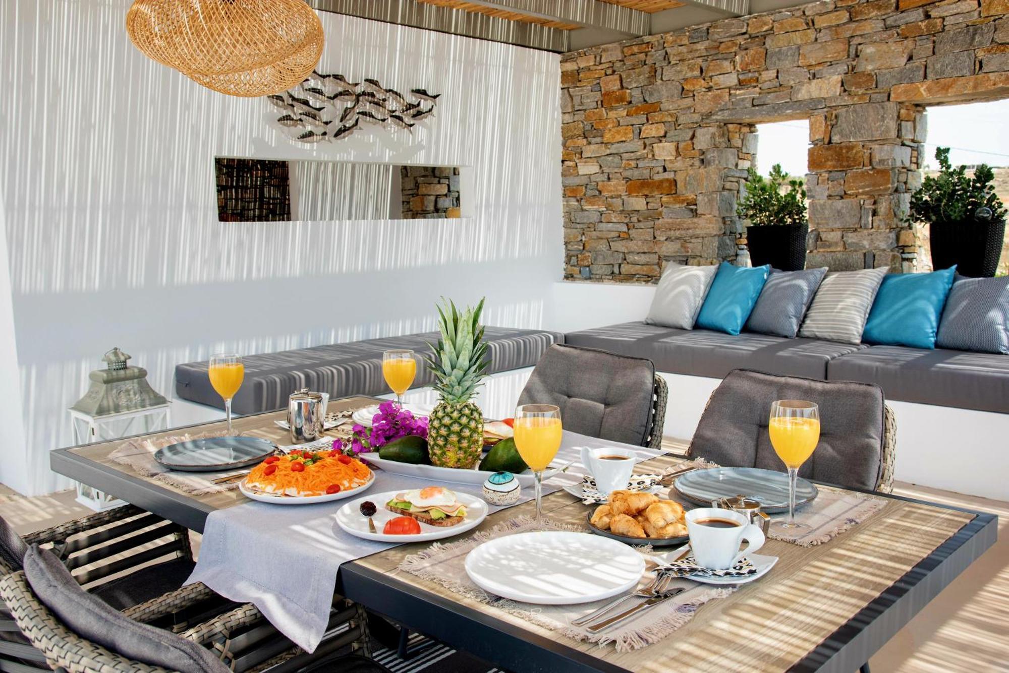 Golden Bay Luxury Villas And Suites Chrisi Akti  Exterior foto