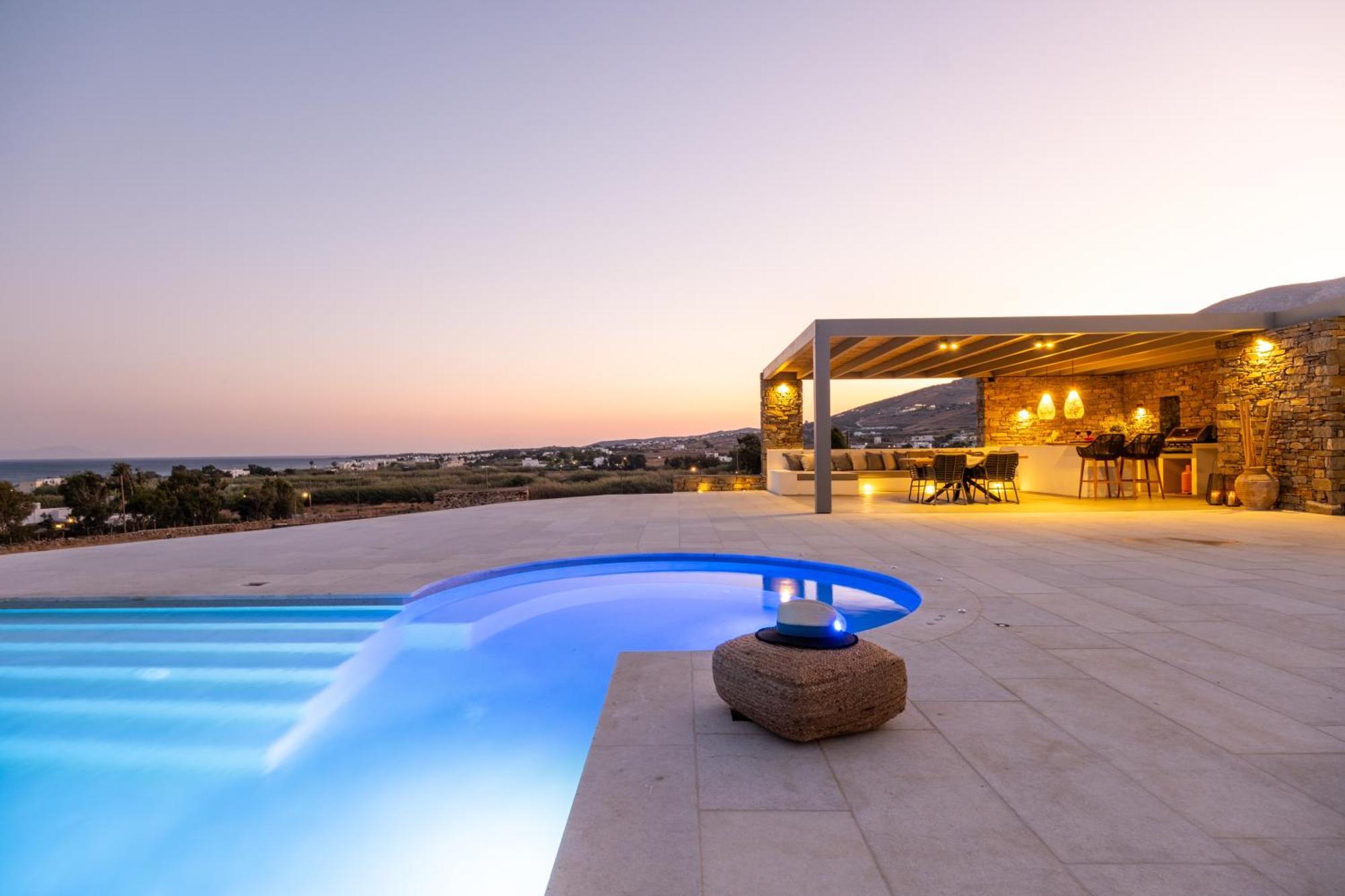 Golden Bay Luxury Villas And Suites Chrisi Akti  Exterior foto