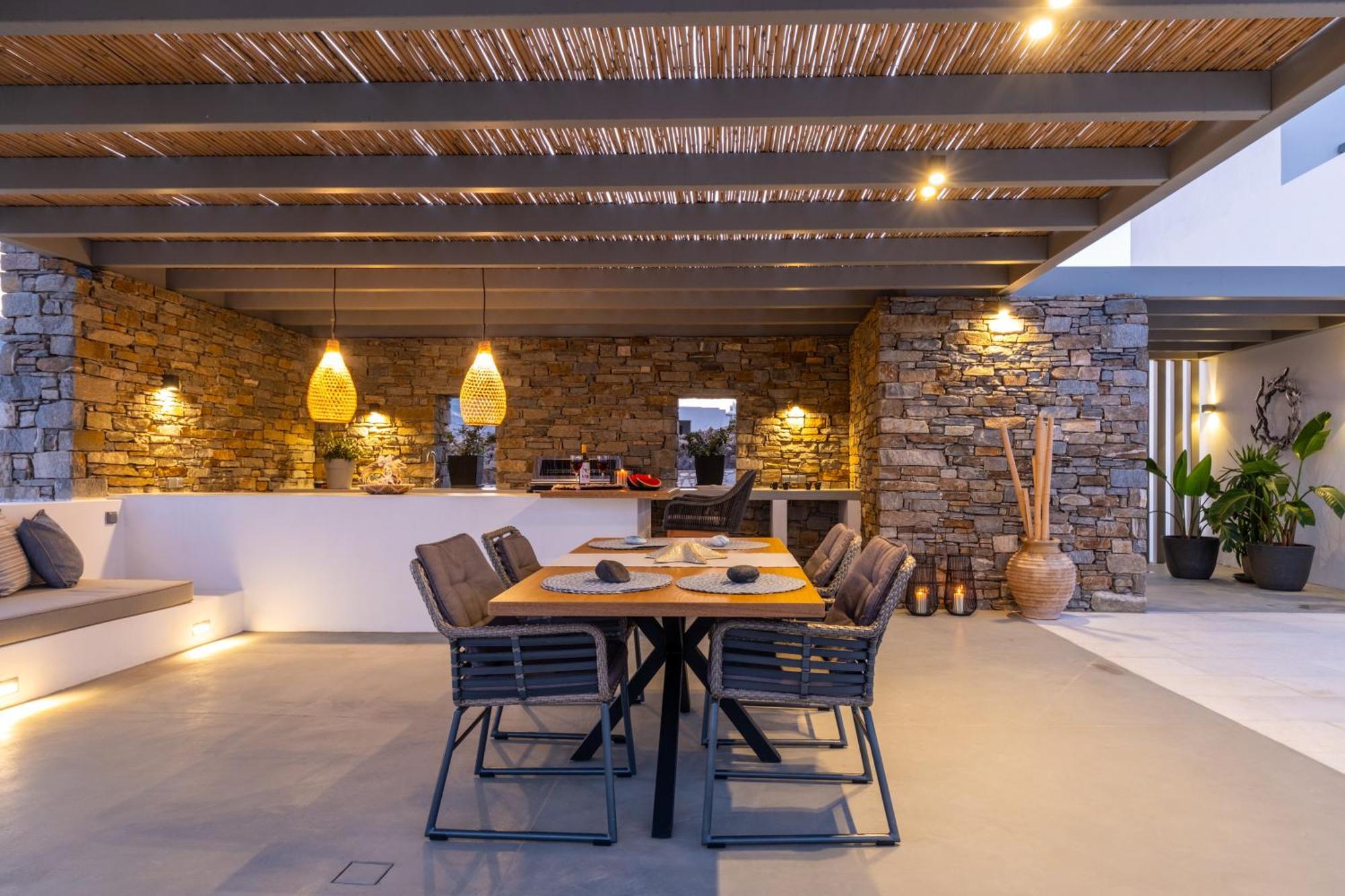 Golden Bay Luxury Villas And Suites Chrisi Akti  Exterior foto