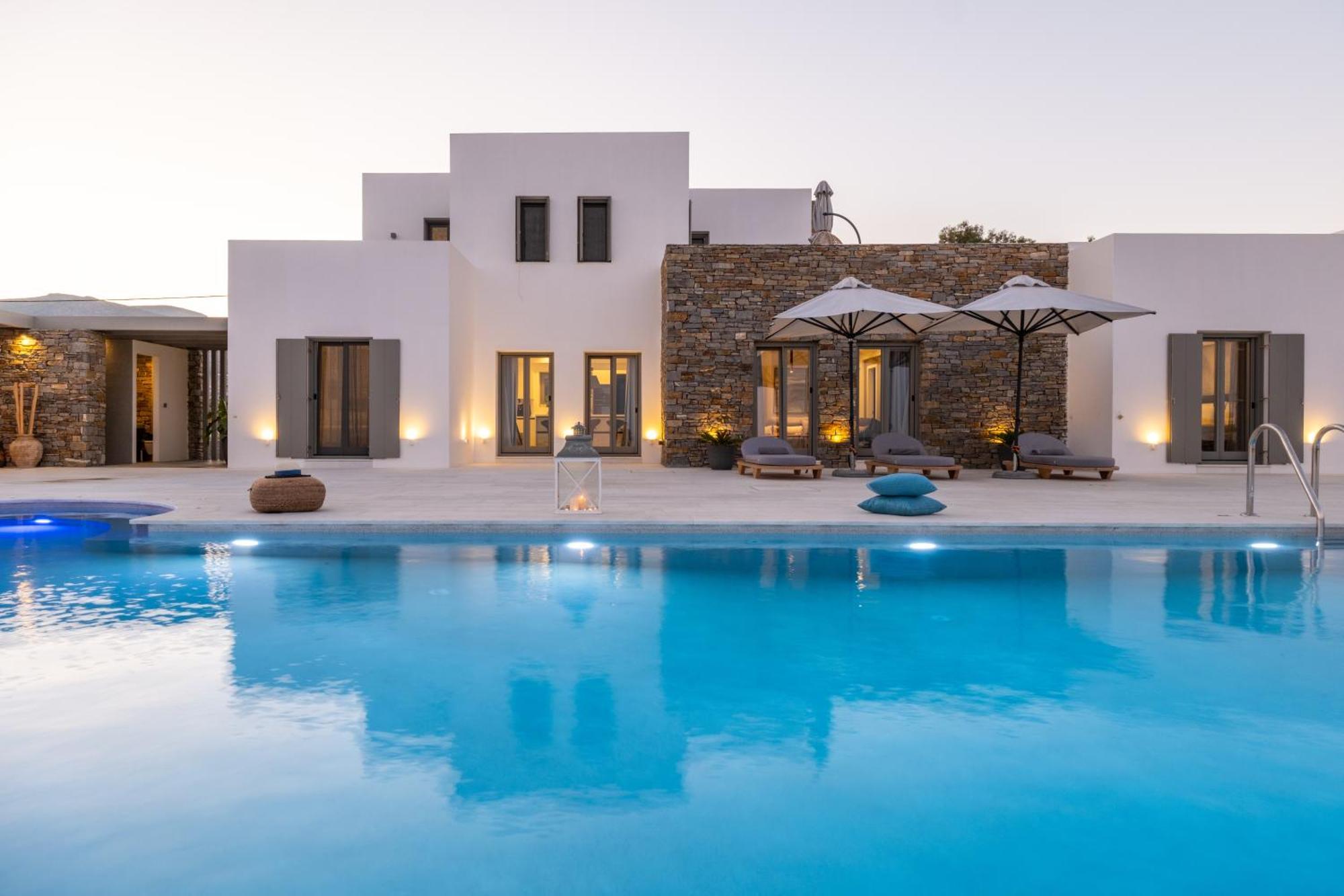 Golden Bay Luxury Villas And Suites Chrisi Akti  Exterior foto