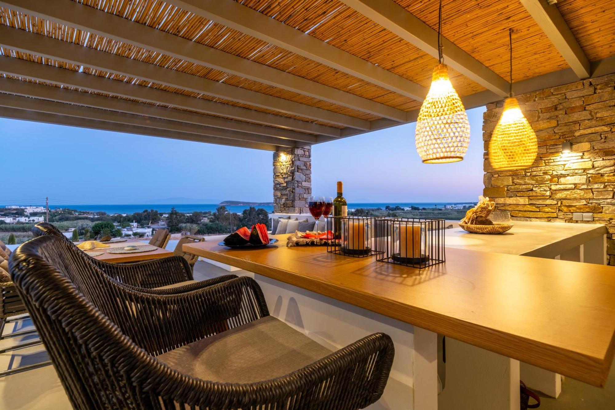 Golden Bay Luxury Villas And Suites Chrisi Akti  Exterior foto