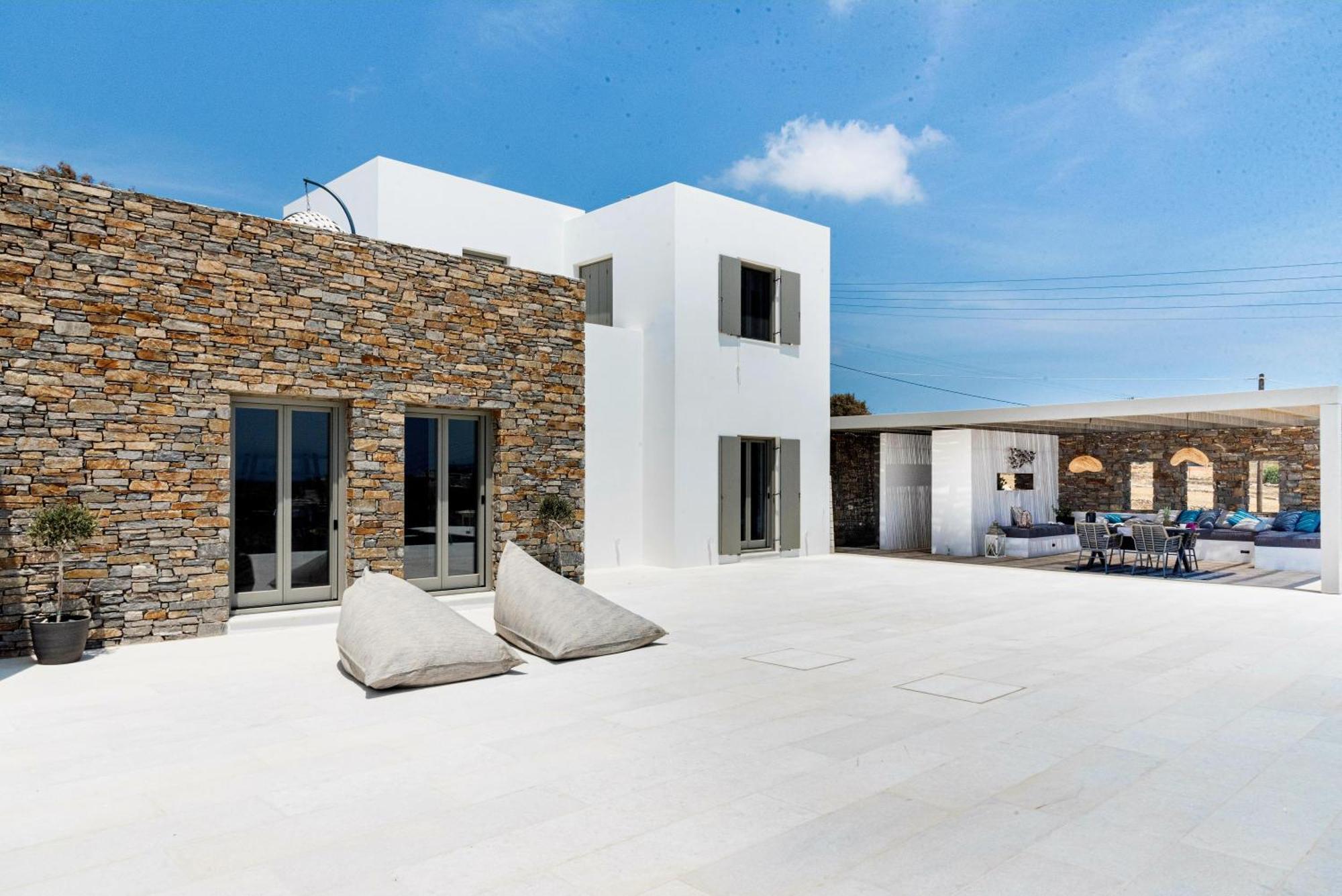 Golden Bay Luxury Villas And Suites Chrisi Akti  Exterior foto