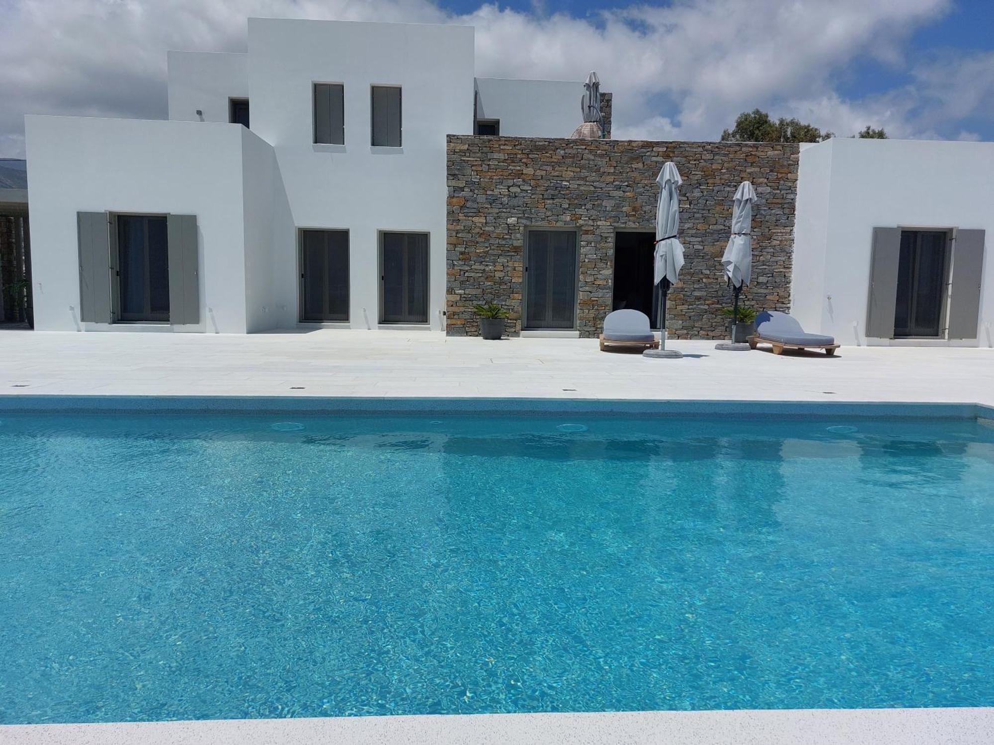 Golden Bay Luxury Villas And Suites Chrisi Akti  Exterior foto