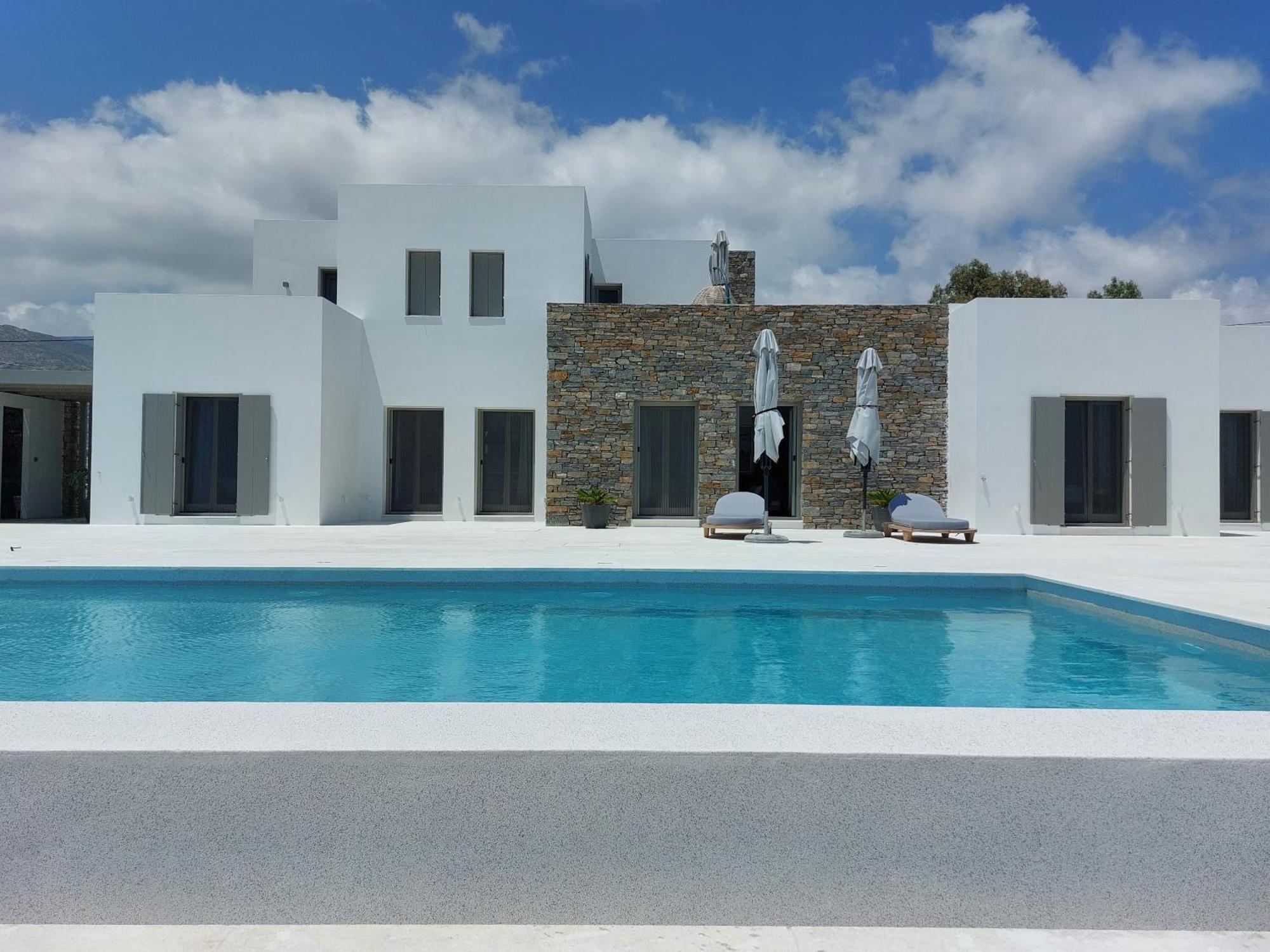Golden Bay Luxury Villas And Suites Chrisi Akti  Exterior foto