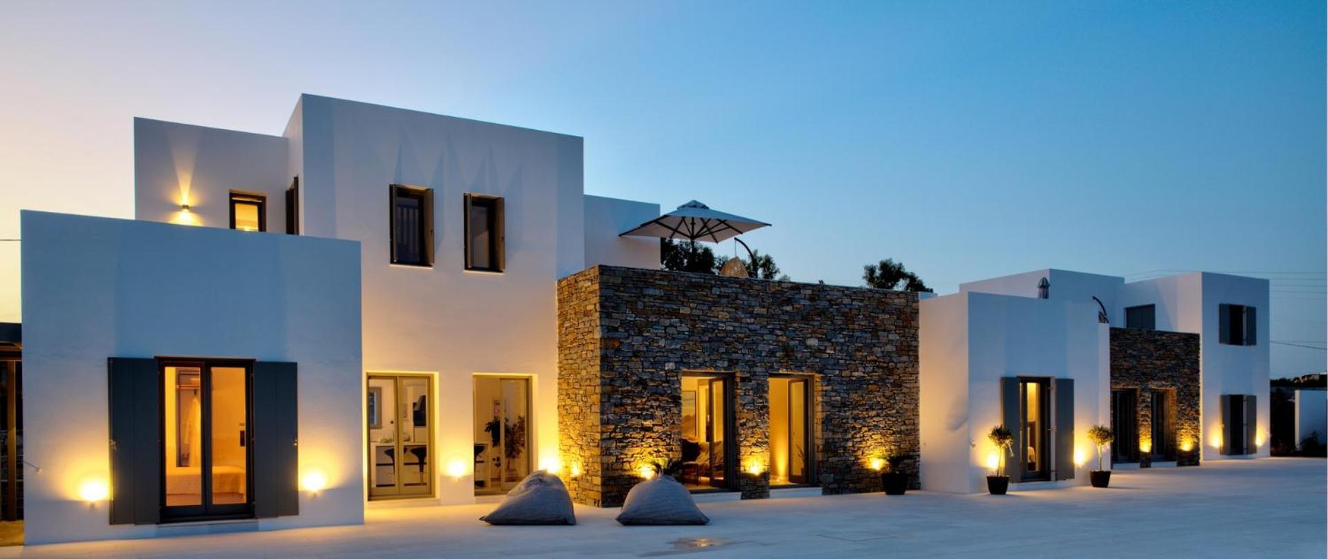 Golden Bay Luxury Villas And Suites Chrisi Akti  Exterior foto